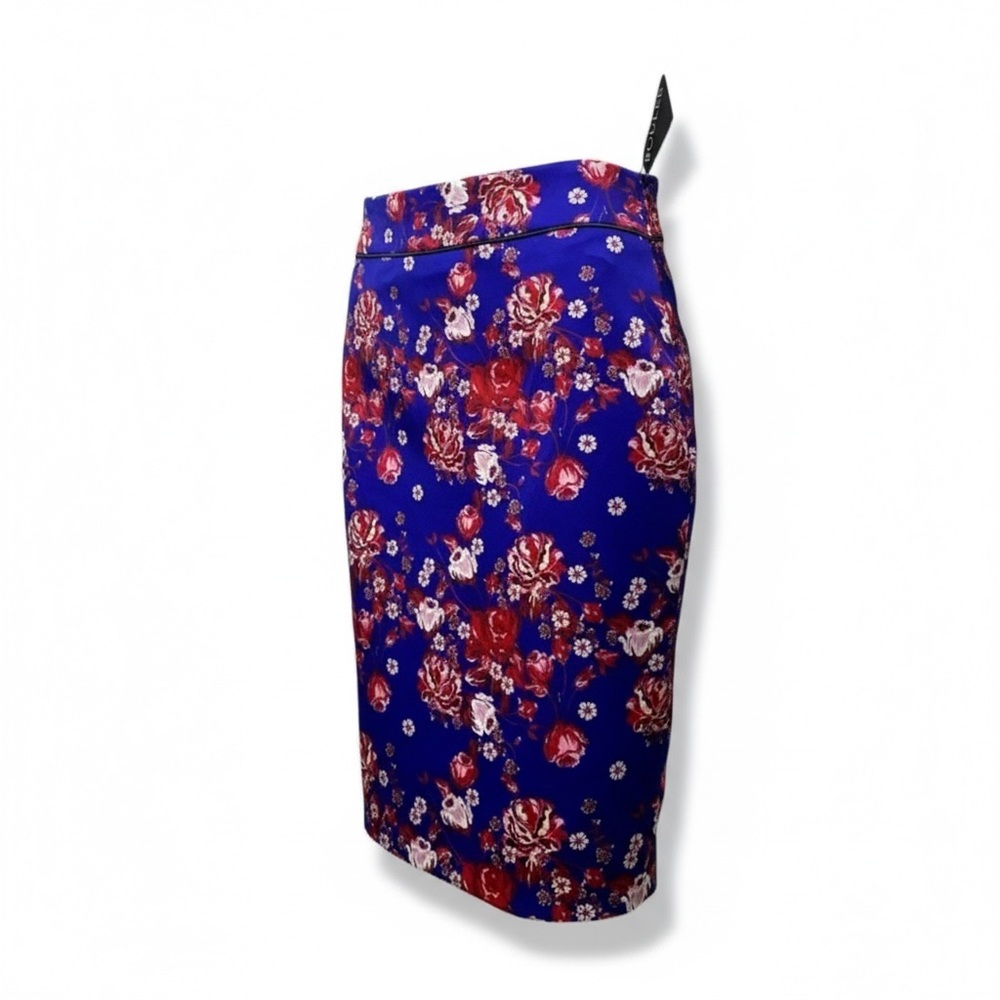 🦋 Boulee Rose Print Monica Pencil Skirt - Picture 2 of 14